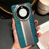 Para Huawei Mate60Pro Funda de Teléfono de Cuero Genuino de Gama Alta 60RS Edición Porsche Funda de Piel de Vaca