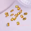 Rincones Premium K9 para Uñas, Diamantes de Circonita Transparente Brillantes, Estilo Azúcar Helado, Populares en Xiaohongshu, Rincones para Decoración de Uñas