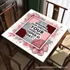 Tapete de Mahjong Transfronteiriço Amazon Tapete de Jogo de Tabuleiro Resistente a Manchas Silencioso Antiderrapante Superfície Fina Lisa Tapete de Mesa para Cartas de Jogo Fabricante