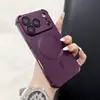 Adecuado para Funda de Teléfono Móvil Iphone17Pro, Airbag Líquido, Succión Magnética en Cuatro Esquinas, Película Protectora para Lente de Apple 16, Funda Protectora de Cobertura Total