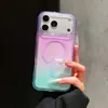 Venta al por mayor de fábrica adecuada para funda de teléfono Apple 17, estilo coreano iPhone 18 Pro Max color degradado 17 Pro funda magnética