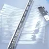 Cortina de Porta Macia Especial para Armazenamento a Frio Resistente a Baixa Temperatura -45 Não Endurece Cortina de Porta Plástica Isolante Espessada de PVC Cortina de Porta de Couro Anticongelante