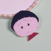 Broche Ins de Acrílico Desenho Animado Broche de Bolinha Fofa Acessório para Mochila Patch de Presente Boneca Criativa Estilo Ins