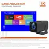 Proyector de Juegos Transfronterizo al Extranjero Hy320 Portátil para el Hogar Inteligente Android Consola de Juegos con Mango Ultra Alta Definición