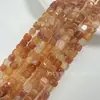 Piedra Natural Cuadrada Desgastada Cubos de Azúcar Cuentas Sueltas Pulsera DIY Pulsera Joyería Accesorios Fabricante Mayorista