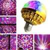 Vendendo Luz Giratória Colorida Dourada LED Colorida KTV Palco DJ Natal Bar Bola Mágica Giratória Colorida RGB