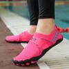 Tenis de entrenamiento acuático para interior para hombre y mujer, antideslizantes, resistentes al desgaste, zapatos para aguas arriba, zapatos para nadar, de secado rápido, transpirables, zapatos para vadear y hacer esnórquel