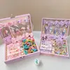 Set de Caja de Regalo de Joyería para Niños Accesorios para el Cabello Tiara de Princesa Pasador para Niña Cuerda para el Cabello de Bebé Regalo para el Día del Niño de Niña