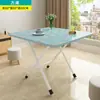 [Mesa Plegable Sencilla para Casa de Alquiler] Mesa de Comedor para Comedor, Dormitorio, Dormitorio Estudiantil, Uso Doméstico Mesa Cuadrada
