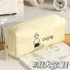 Estuche vertical para lápices de estudiante estilo japonés, Bolsa simple de papel Dupont para lápices, Caja de lápices de gran capacidad con impresiones personalizables