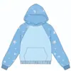 Nueva colección Otoño/Invierno 2026: Sudadera con capucha bordada de letras de moda estilo americano, diseño de peso pesado, única y de nicho