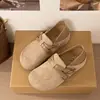 Zapatos Birkenstock de dos vías para mujer, nuevo estilo otoño 2026, mocasines slip-on de suela blanda, mules planos versátiles para mujer