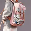 Nuevo colgante de acrílico transfronterizo con forma de gato en 2D para el interior del coche, mochila colgante, llavero decorativo, regalo colgante.