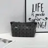 Bolsa de Tofu Geométrica Rombo Estilo Japonés, Bolso Cruzado Ligero con Cordón para Hombro, Bolso de Cuadros para Mujer con Diseño de Nicho, Bolso de Axila