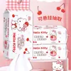 Toallas Faciales Sanrio Tipo Colgante, Paquete Familiar, Paquete Grande Grueso, Toallitas Faciales Desechables para Uso Doméstico