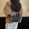 Elegante y minimalista bolso de mano pequeño tejido para mujer, nueva colección 2026, con un diseño de alta gama, lujoso y único, adecuado para llevar en el hombro, en la mano o como bolso cruzado