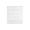 Pegatinas de pared tridimensionales 3D patrón de ladrillo de espuma papel tapiz autoadhesivo decoración de dormitorio renovación pared de fondo papel tapiz