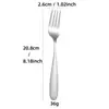 Amazon Transfronterizo Cubiertos de Acero Inoxidable Tenedor y Cuchara Engrosados Cuchara para el Hogar Hotel Juego de Cubiertos Occidentales Acero Inoxidable 410