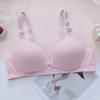 Sutiã de Amamentação Feminino de Primavera e Verão do Fabricante com Fivela Frontal, Sutiã de Maternidade Sem Fio e Respirável, Respirável e Confortável