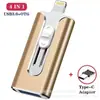 Memoria USB Dual para Teléfono Móvil y Computadora al por Mayor Transfronteriza Adecuada para Apple y Android Tipo-C Alta Velocidad Gran Capacidad 1TB Memoria USB
