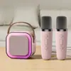Altavoz Bluetooth K12 Directo de Fábrica Micrófono Inalámbrico Portátil Hogar Niños Canto K Todo en Uno Altavoz KTV