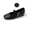 Zapatos Mary Jane Cuadrados Acolchados de Flor de Camelia que Aumentan la Altura 5 cm para Mujer, Nuevos Zapatos de Correa Única Color-Bloque Estilo Francés 2025