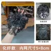 Touca de Cabelo Curto Cacheado Feminina Peça Única Cabelo Real Cacheado Fofo Cobertura Sem Costura Cabelos Brancos Aplique