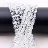 Novos acessórios de joias DIY Contas de Yuanbao de Cristal 4/6/8mm cor de galvanoplastia branca atacado