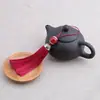 Cuerda para colgar borla con cuentas colgante caja de embalaje decoración marcapáginas borla colgante accesorios para ropa antigua Hanfu prensa para cuello al por mayor