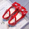 Zapatos de Princesa de Cristal para Niñas 2026 Primavera Otoño Verano Nuevos Suela Suave Zapatos para Niñas Pequeñas Zapatos Pequeños de Cuero para Actuación