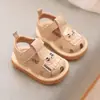 Zapatos Nuevos para Niños Pequeños, Zapatos Antideslizantes de Suela Suave para Bebés y Niños Pequeños, Ligeros y Cómodos, Sandalias Lindas para Niñas Bebés, Zapatos de Punta Cerrada