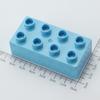 Compatible con partícula grande para Huimei cliente feliz 2 x 4 ladrillo grueso/8 agujeros plástico bloques de construcción de partícula grande accesorios a granel AliExpress