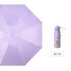 Guarda-chuva Cápsula de Oito Ossos com 50% de Desconto, Compacto e Portátil, Guarda-chuva com Proteção Solar Reforçada, Guarda-sol Dobrável com Revestimento Preto, Adequado para Dias Ensolarados e Chuvosos, Atacado
