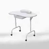 Set de Mesa y Silla para Manicura de Celebridad de Internet Mesa de Maquillaje y Manicura de Mármol Nórdica Individual y Doble Mesa de Manicura Simple