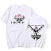 Camiseta Baki Hanma Lutador Gráfica Casual Moda Gótica