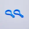 Acessórios DIY Pulseira Chaveiro Plástico Cor Doce Fivela Pendurável 50MM 5cm Lâmpada