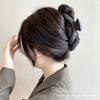 Pinza para el pelo curvada de alta calidad para la parte posterior de la cabeza para mujer, pinza grande y elegante con diseño de tiburón, horquilla para el pelo, tocado de verano