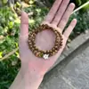 MugihanaStock listo pulsera color café fresca y elegante nueva pulsera estilo chino Appleuo hola amigo