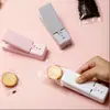 Suministro máquina selladora de carga para el hogar pequeña sellador térmico eléctrico de presión manual para snacks artefacto sellador 2 en 1