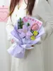 Papel de Presente Floral Criativo DIY Feito à Mão Material Vareta Torcida Buquê Girassol Tulipa Presente de Aniversário para Meninas