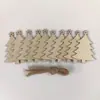 Artesanía de Madera Creativa de Venta Caliente Transfronteriza Colgante con Forma de Árbol de Navidad Graffiti DIY Decoración de Ambiente Festivo Venta al por Mayor