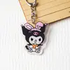 Colgante Decorativo de Acrílico de Kuromi de Sanrio de Dibujos Animados Lindo Llavero Regalo Pequeño DIY para Parejas Jóvenes