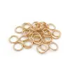 100 Anillos O múltiples tamaños anillo abierto anillo simple anillo de hierro anillo de conexión Accesorios para joyería DIY