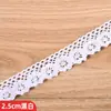 Renda Vazada Artesanal DIY Borda Roupas Toalha de Mesa Cortina Tecido Acessórios Decorativos Renda de Borda com Fio de Algodão