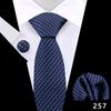 Corbata de Negocios para Hombre Pañuelo de Bolsillo Traje Vestido Banquete Camisa Rojo Negro Polo Lunares Cuadros Corbata de 8cm