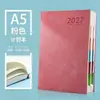 2027 Planificador Simple A5 Manual de Eficiencia Cuaderno de Registro de Autodisciplina Logo Personalizado Venta al por Mayor de Fábrica