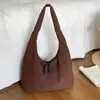 Bolsa de Hombro Estilo Coreano Patrón Perezoso 2026 Otoño Gran Capacidad Casual Bolso Personalizado Ligero Bajo el Brazo