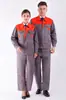 Ropa de trabajo para hombres y mujeres, adecuada para primavera y otoño, con diseño color block, duradera e ideal para talleres de reparación de automóviles, obras de construcción y entornos de trabajo generales.