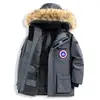 Versión Alta 08 Expedition Chaqueta Grande de Plumón para Pareja Hombres Invierno Terciopelo de Bloqueo Cinturón Cortavientos Ropa de Lucio Canadiense