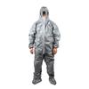 Meisi'an 10114591 CPS601 roupa de proteção química de uma peça MG com capa de sapato